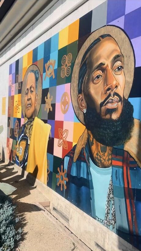Nipsey mural
